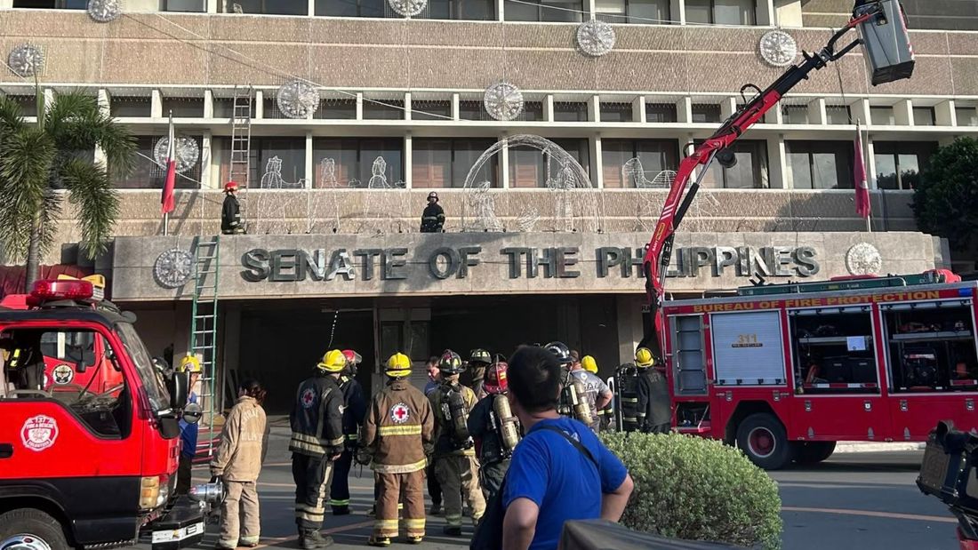 Fire hits Senate building, critical documents unharmed – SP Sotto