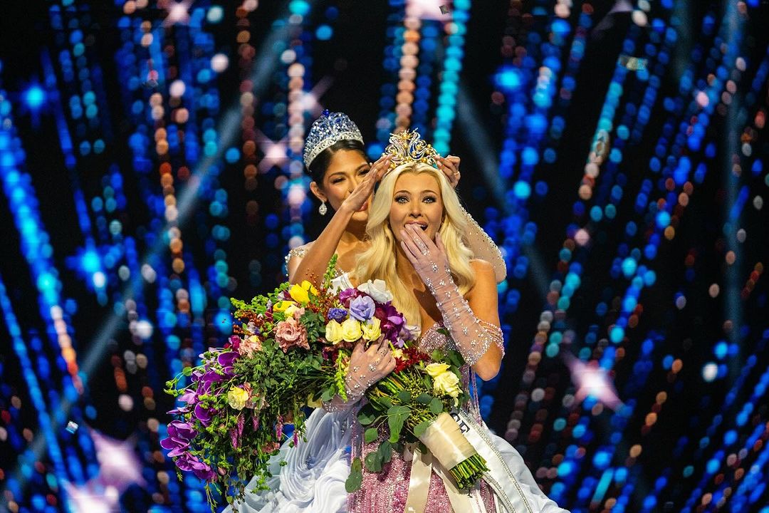 Denmark's Victoria Kjær Theilvig is crowned Miss Universe 2024