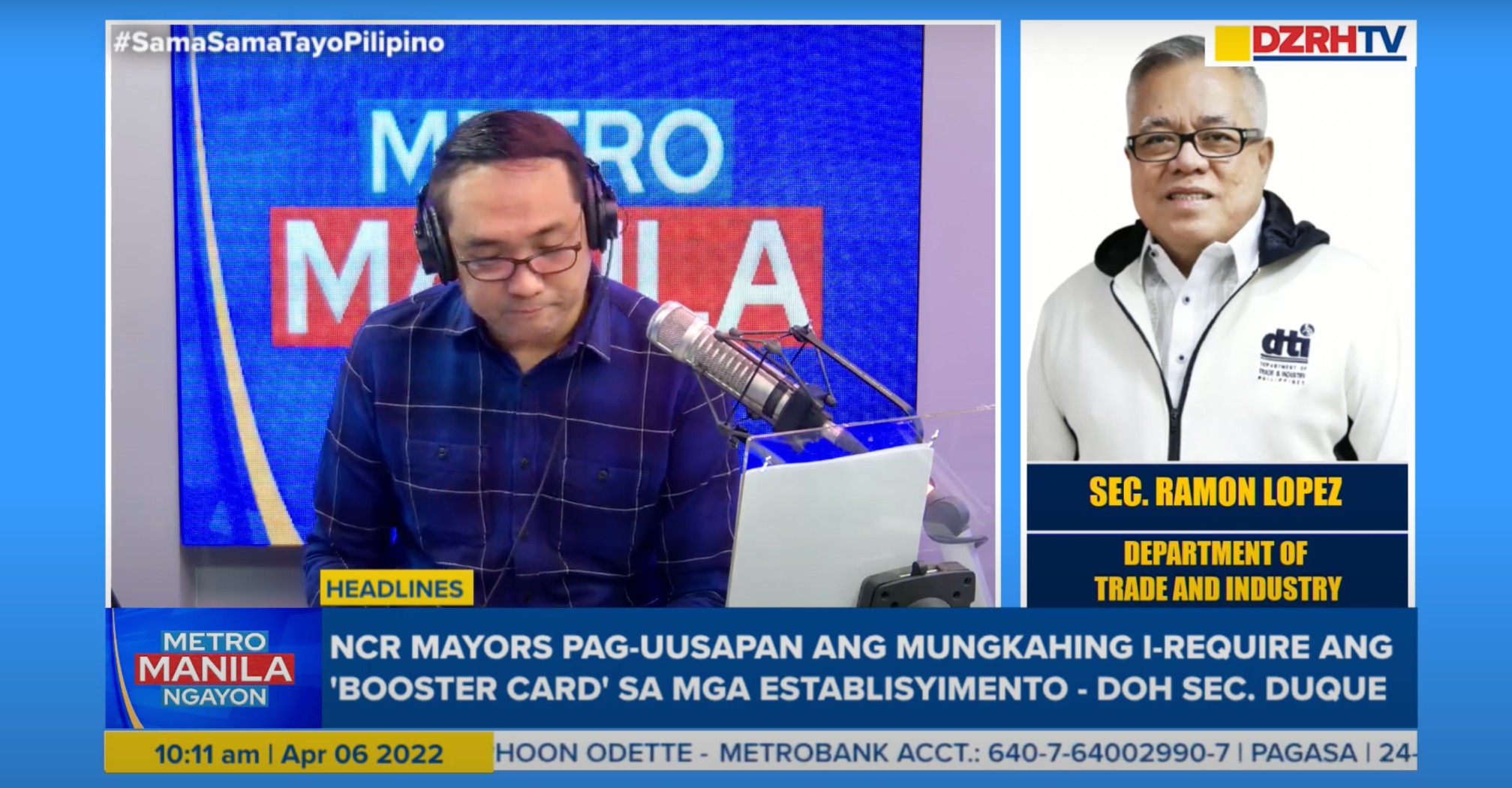 DTI thumbs down booster card requirement | DZRH NEWS