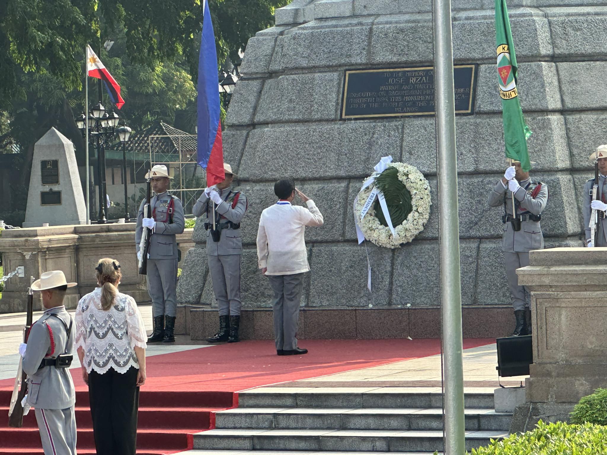 Marcos leads Philippine Independence Day ceremony in Rizal Park, Manila