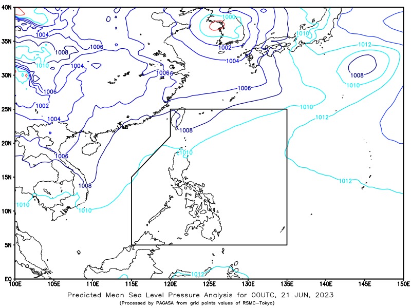 PAGASA ITCZ to bring cloudy skies, rain showers in Palawan, Mindanao