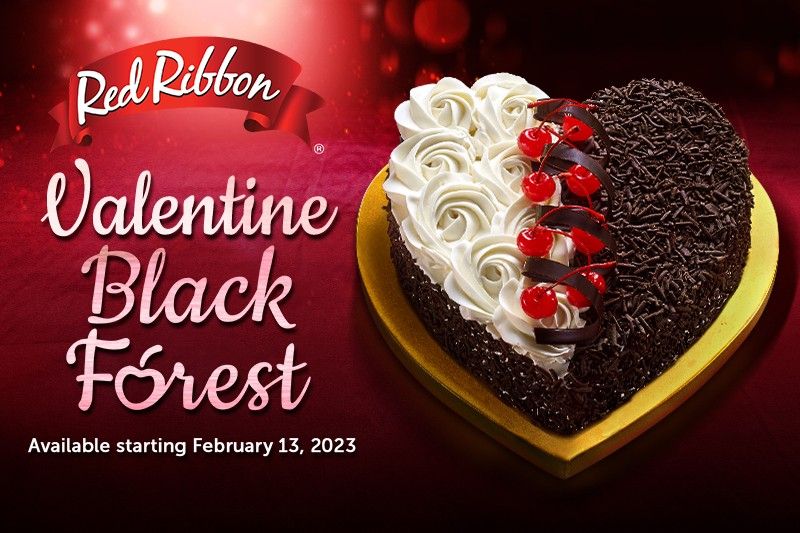 Red Ribbon launches limited edition Black Forest cake for Valentine s Day